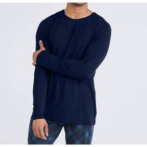 NEW SAXX snooze long sleeve tee in maritime